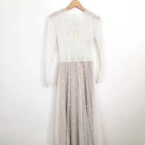 Philosophy di Lorenzo Serafini Long Tulle Lace Maxi Gown 2